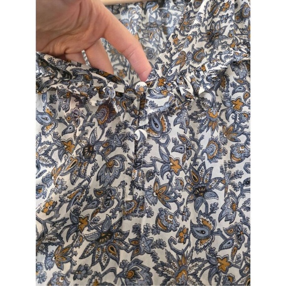 Veronica Beard Savile Ruffled Floral Silk Dress - Picture 5 of 10